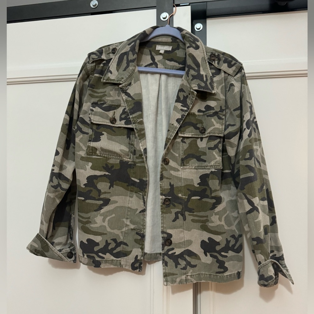 Camouflage Military Style Jacket